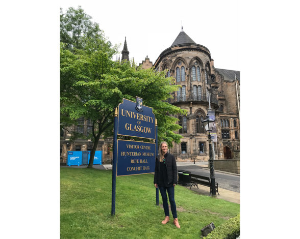 Lisa Hartley at the University of Glasgow