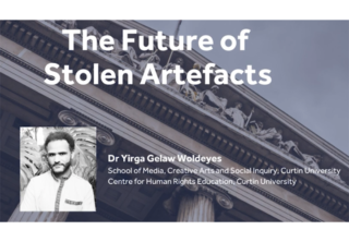 Future of Podcast Series image with photo of Dr Yirga Gelaw Woldeyes